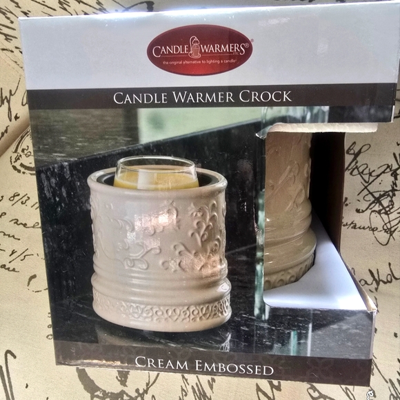 Candle Warmers Candle crock pot NIB Fits Large Candles - Picture 1 of 6
